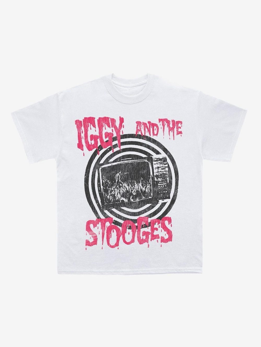 Iggy And The Stooges 1973 Tour T-Shirt Size Large